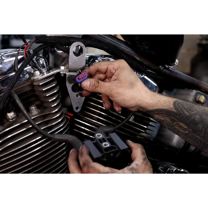 2007-2022 Harley-Davidson Sportster EFI Coil Adapter for Gasbox Top Motor Mounts