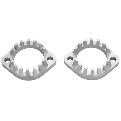 Finned Exhaust Flanges 1984-2025 Harley-Davidson Big Twin and 1986-2022 XL (Except Revolution Sportster)