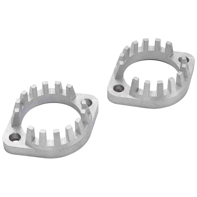 Finned Exhaust Flanges 1984-2025 Harley-Davidson Big Twin and 1986-2022 XL (Except Revolution Sportster)