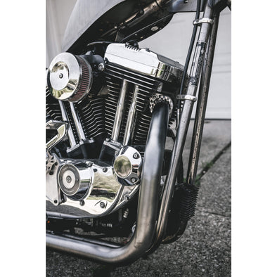 Finned Exhaust Flanges 1984-2025 Harley-Davidson Big Twin and 1986-2022 XL (Except Revolution Sportster)