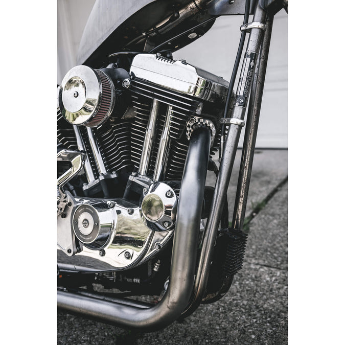 Finned Exhaust Flanges 1984-2025 Harley-Davidson Big Twin and 1986-2022 XL (Except Revolution Sportster)