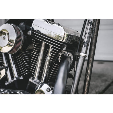 Finned Exhaust Flanges 1984-2025 Harley-Davidson Big Twin and 1986-2022 XL (Except Revolution Sportster)