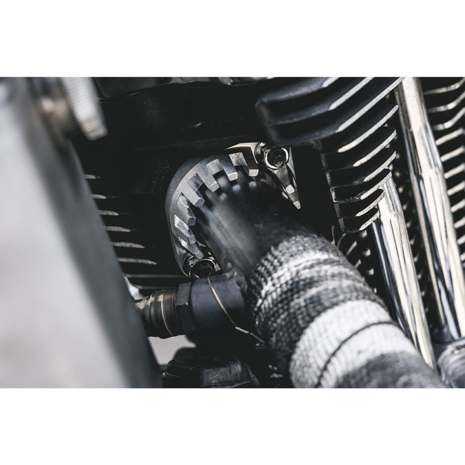 Finned Exhaust Flanges 1984-2025 Harley-Davidson Big Twin and 1986-2022 XL (Except Revolution Sportster)