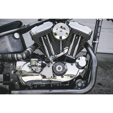 Finned Exhaust Flanges 1984-2025 Harley-Davidson Big Twin and 1986-2022 XL (Except Revolution Sportster)