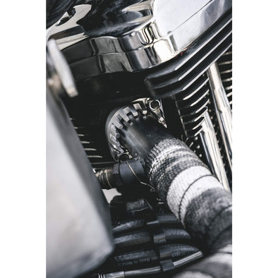 Finned Exhaust Flanges 1984-2025 Harley-Davidson Big Twin and 1986-2022 XL (Except Revolution Sportster)