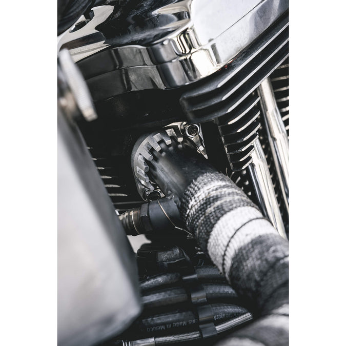 Finned Exhaust Flanges 1984-2025 Harley-Davidson Big Twin and 1986-2022 XL (Except Revolution Sportster)