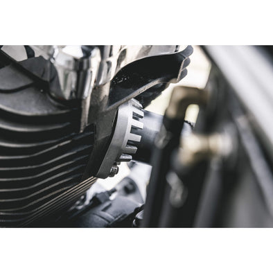 Finned Exhaust Flanges 1984-2025 Harley-Davidson Big Twin and 1986-2022 XL (Except Revolution Sportster)