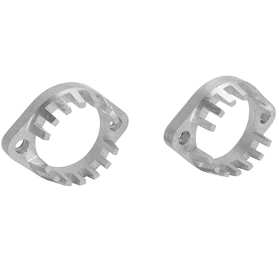 Finned Exhaust Flanges 1984-2025 Harley-Davidson Big Twin and 1986-2022 XL (Except Revolution Sportster)