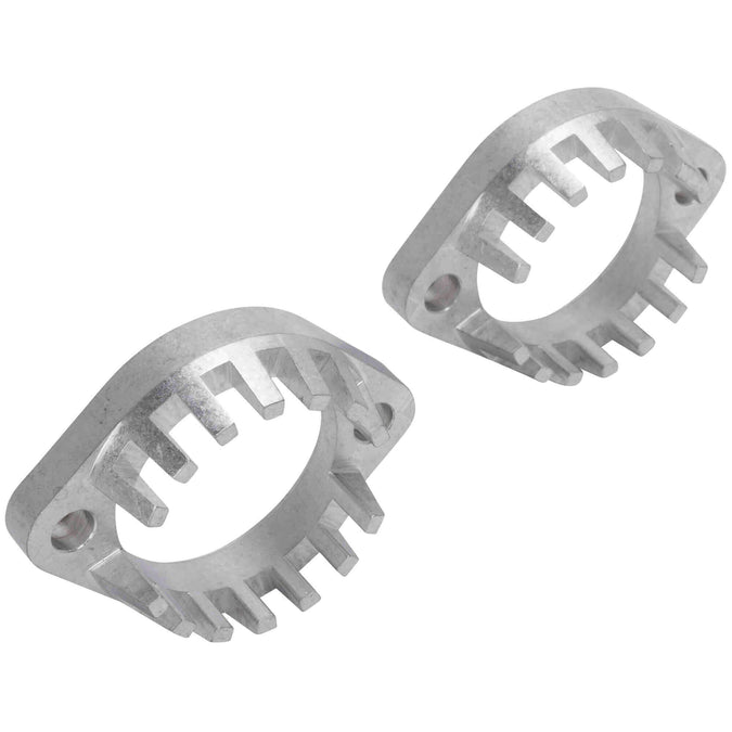 Finned Exhaust Flanges 1984-2025 Harley-Davidson Big Twin and 1986-2022 XL (Except Revolution Sportster)