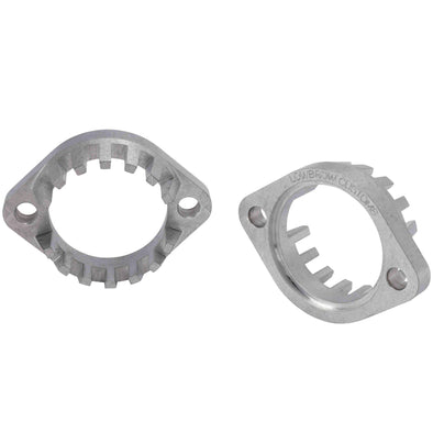 Finned Exhaust Flanges 1984-2025 Harley-Davidson Big Twin and 1986-2022 XL (Except Revolution Sportster)