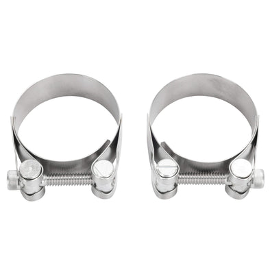 Premium Stainless Steel Exhaust Clamps 1957-1985 Harley-Davidson Ironhead Sportster