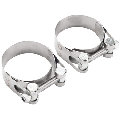 Premium Stainless Steel Exhaust Clamps 1957-1985 Harley-Davidson Ironhead Sportster