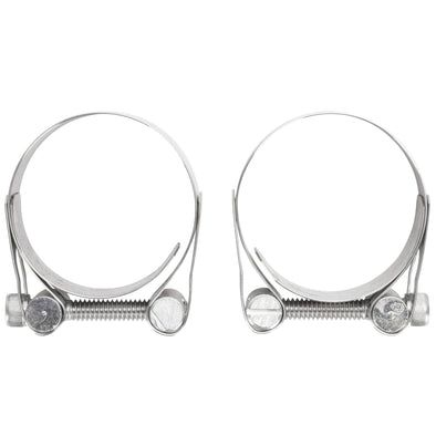 Premium Stainless Steel Exhaust Clamps 1957-1985 Harley-Davidson Ironhead Sportster