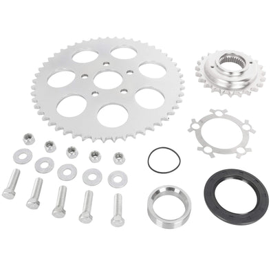 Belt To Chain Conversion Kit 1984-1994 Harley-Davidson Softail - Chrome Sprocket