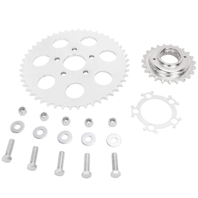 Belt To Chain Conversion Kit 1995-1999 Harley-Davidson Softail - Chrome Sprocket