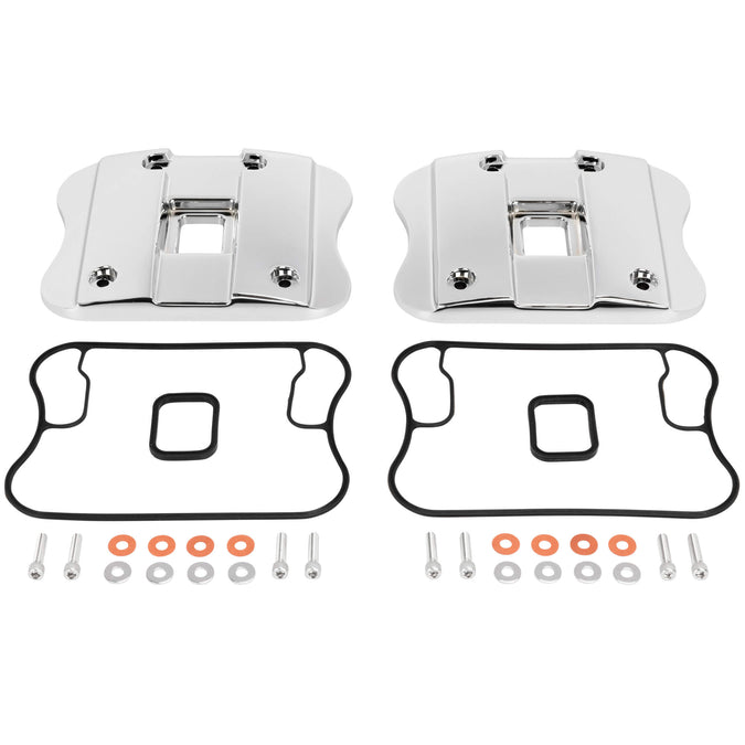 Rocker Box Covers - Chrome - 1986-2003 Harley-Davidson Sportster XL