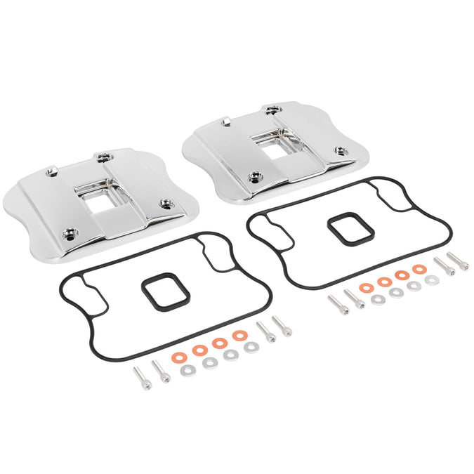 Rocker Box Covers - Chrome - 1986-2003 Harley-Davidson Sportster XL