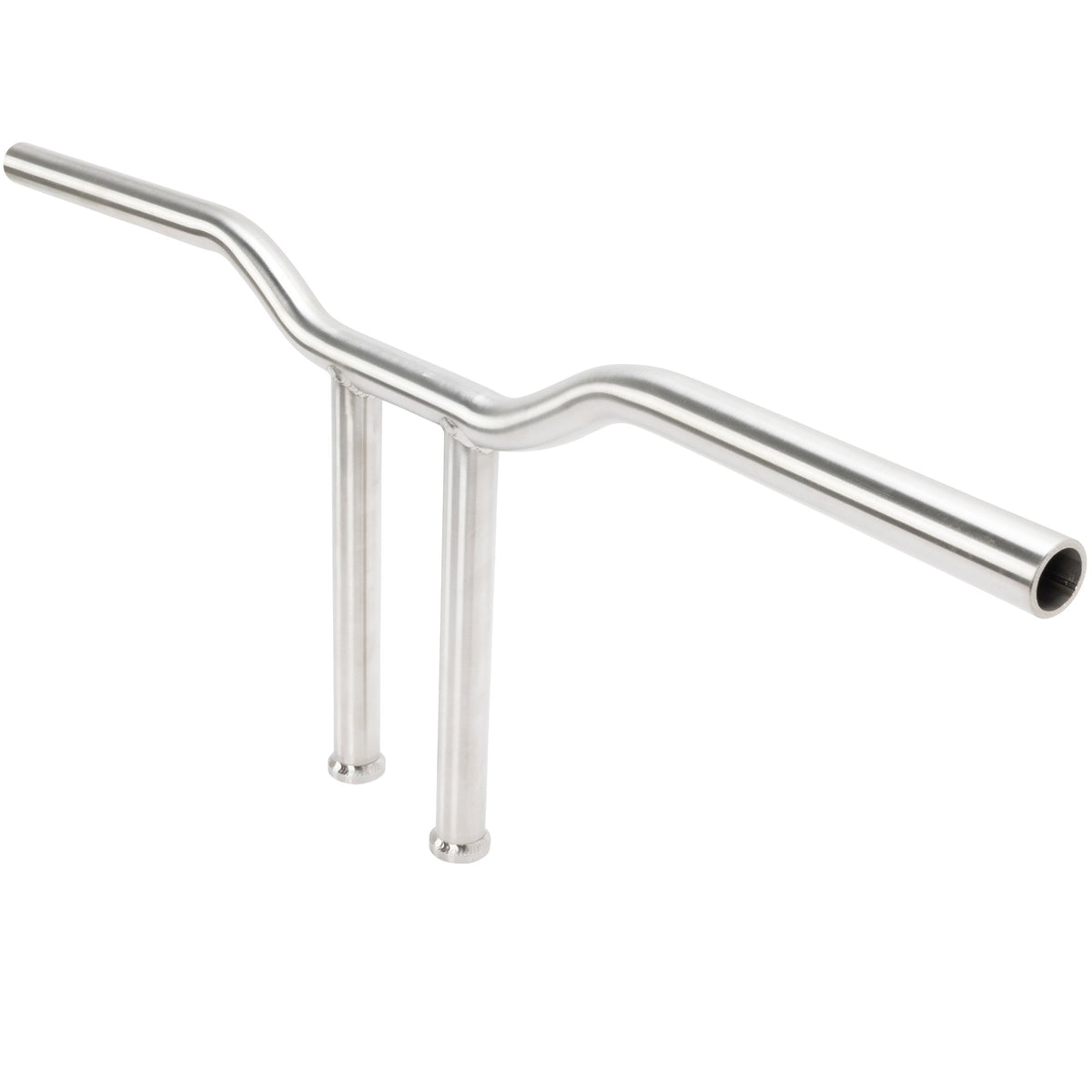 Airspeed Cycles Riserless Tracker Handlebars - 1 inch - Stainless Steel ...