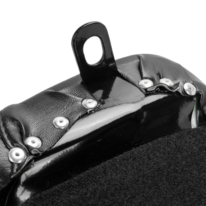 Bare Bones Solo Seat - Pleated - fits 1984-1999 Harley-Davidson Softail