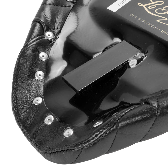 Bare Bones Solo Seat - Pleated - fits 1984-1999 Harley-Davidson Softail