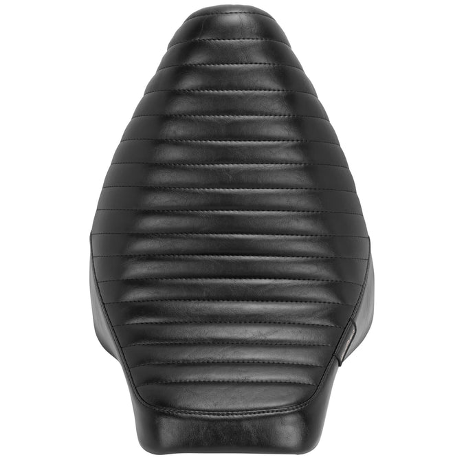 Bare Bones Solo Seat - Pleated - fits 1984-1999 Harley-Davidson Softail