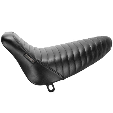 Bare Bones Solo Seat - Pleated - fits 1984-1999 Harley-Davidson Softail