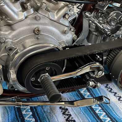 Midway Mid Controls 1970-1984 Harley-Davidson Shovelhead 1984-1999 Evo - Black