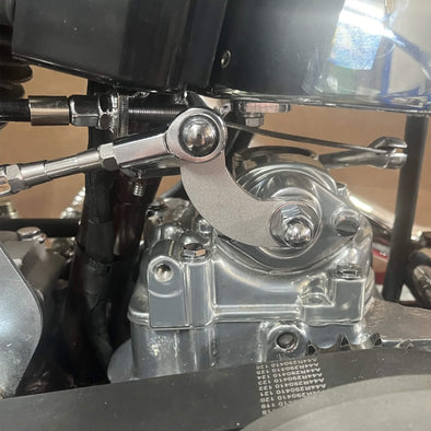 Rotary Top Shift Lever 1979-1986 Harley-Davidson Transmissions 4 Speeds - Stainless Steel