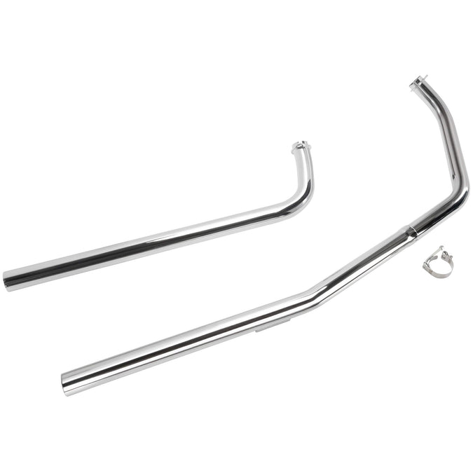 Upswept Exhaust Pipe Set for 1970-1984 Harley-Davidson Shovelhead Rigid Applications