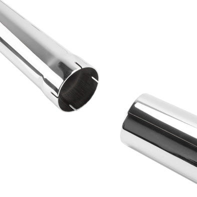 Upswept Exhaust Pipe Set for 1970-1984 Harley-Davidson Shovelhead Rigid Applications