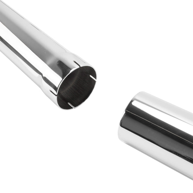 Upswept Exhaust Pipe Set for 1970-1984 Harley-Davidson Shovelhead Rigid Applications