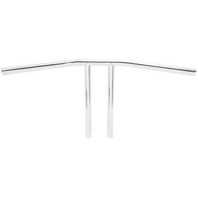 T-Bars Handlebars - 12 Inch Rise - 1 inch Diameter - Chrome