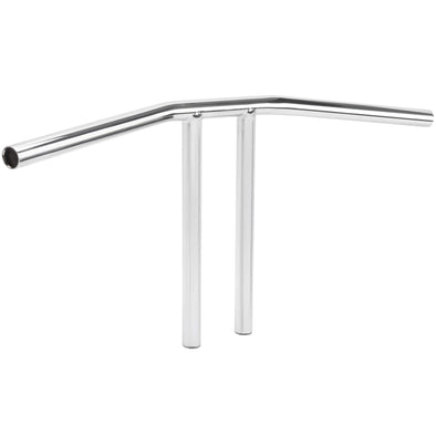 T-Bars Handlebars - 12 Inch Rise - 1 inch Diameter - Chrome
