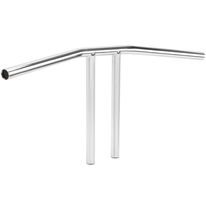 T-Bars Handlebars - 12 Inch Rise - 1 inch Diameter - Chrome