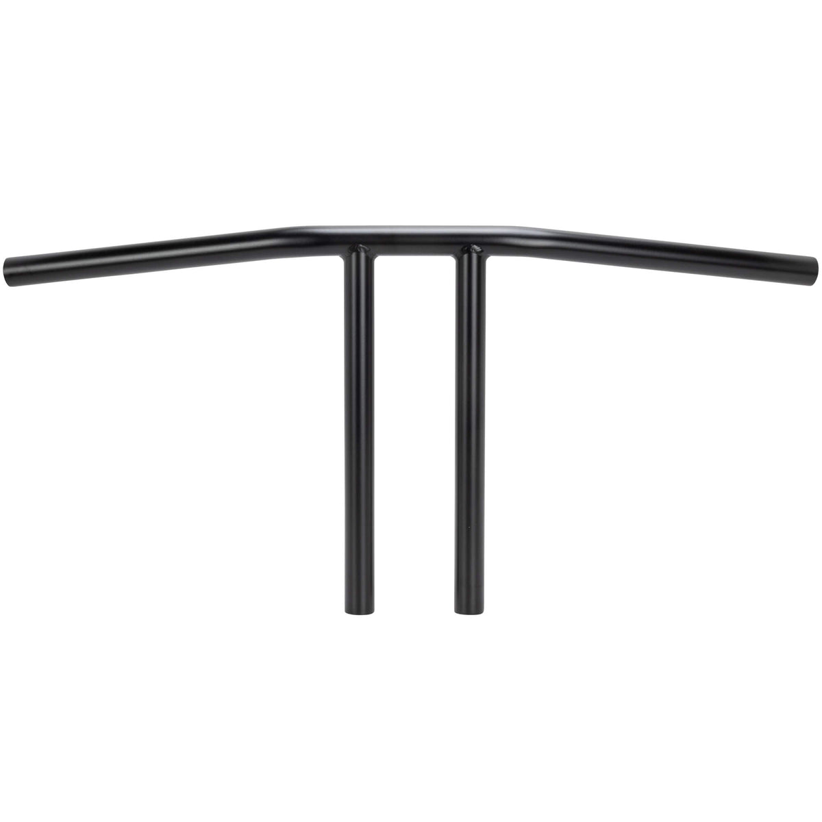 Lowbrow Customs T-Bars Handlebars - 12 inch Rise - 1 inch Diameter - Black