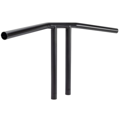 T-Bars Handlebars - 12 Inch Rise - 1 inch Diameter - Black