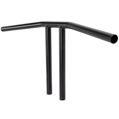 T-Bars Handlebars - 12 Inch Rise - 1 inch Diameter - Black