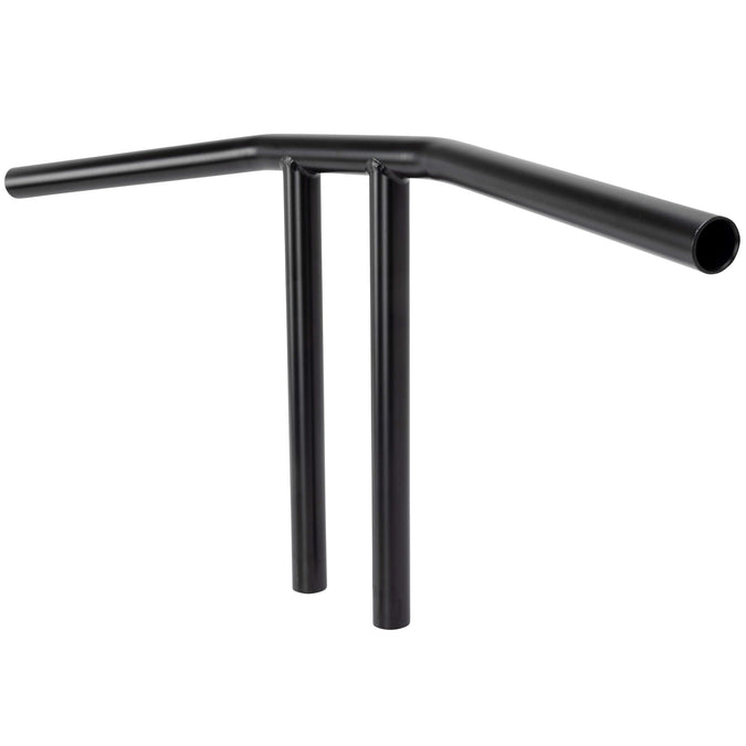 T-Bars Handlebars - 12 Inch Rise - 1 inch Diameter - Black