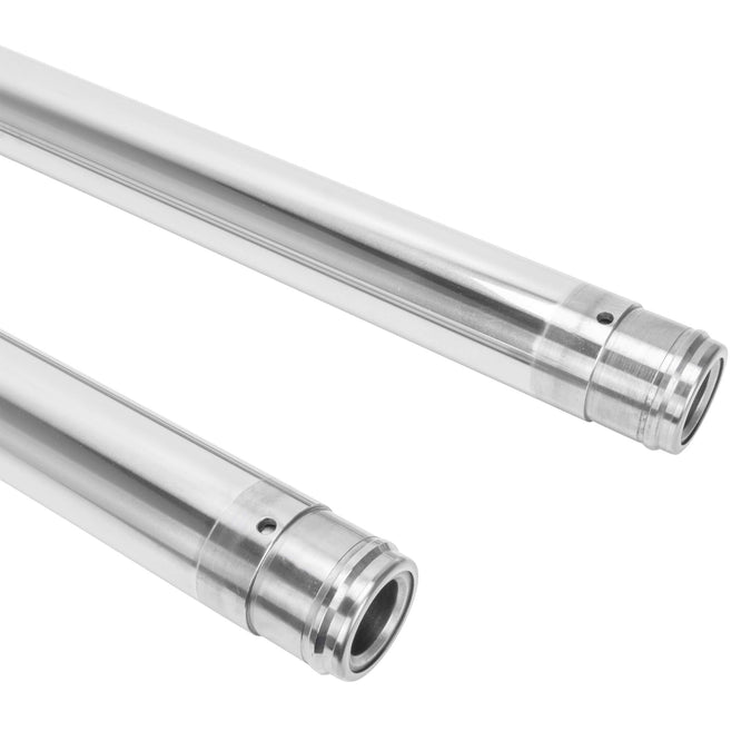 41MM Chrome Fork Tubes 1984-1999 Harley-Davidson FXWG/D FXST - 34-1/4 inch - 10 Over