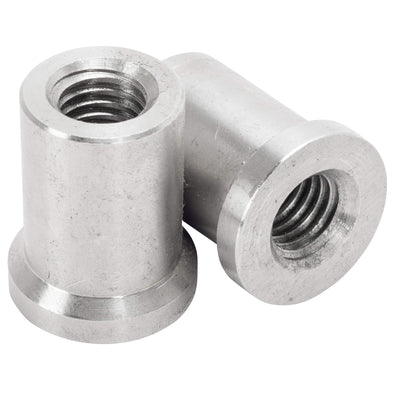 Handlebar Stainless Steel Riser Bungs 1/2-13 Threaded - 2 pack