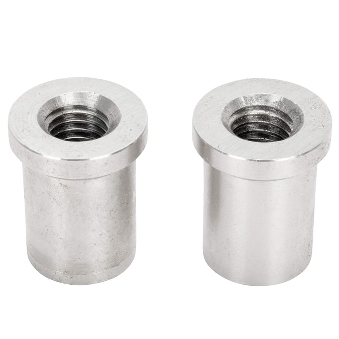 Handlebar Stainless Steel Riser Bungs 1/2-13 Threaded - 2 pack