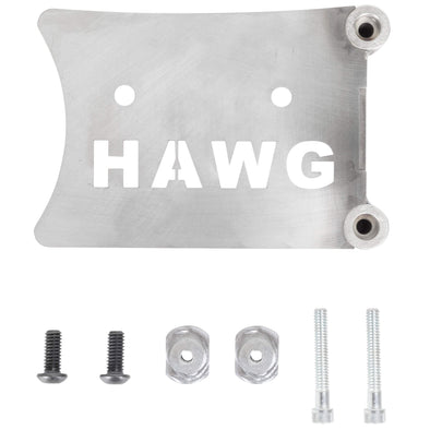 RotoPax Fuel Can Mount For Harley Davidson Cast Knucklehead/Panhead Axle Plates