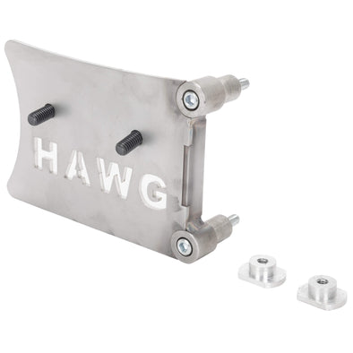 RotoPax Fuel Can Mount For Harley Davidson Cast Knucklehead/Panhead Axle Plates