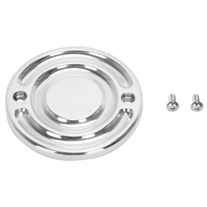Swirl Points Cover For Harley Davidson Big Twin & Sportser - Polished