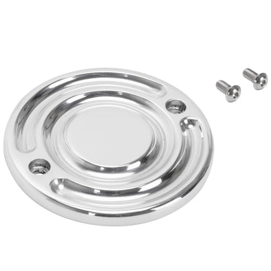 Swirl Points Cover For Harley Davidson Big Twin & Sportser - Polished