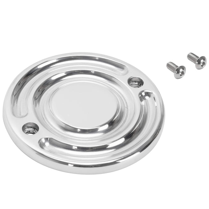 Swirl Points Cover For Harley Davidson Big Twin & Sportser - Polished