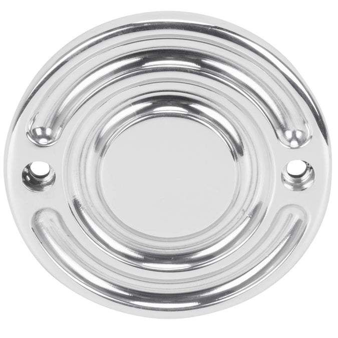 Swirl Points Cover For Harley Davidson Big Twin & Sportser - Polished