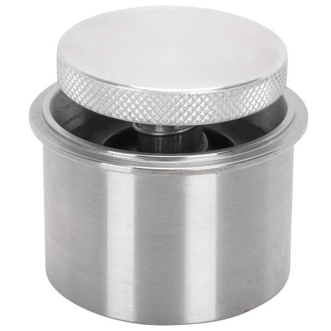 Small Flush Mount Pop-Up Gas Cap & Weld-In Bung - Vented - Aluminum
