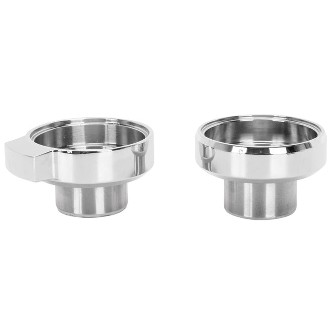 Chrome Fork Neck Cup Kit with Fork Stops for Harley-Davidson Big Twins