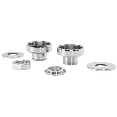 Chrome Fork Neck Cup Kit for Harley-Davidson Big Twins